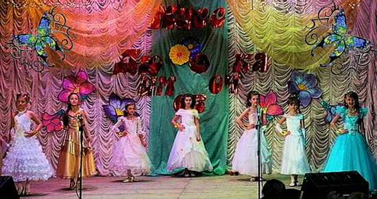 Дубровно, Мисс Дюймовочка 2011, конкурс красоты, дети, девочки, сказка, цветы