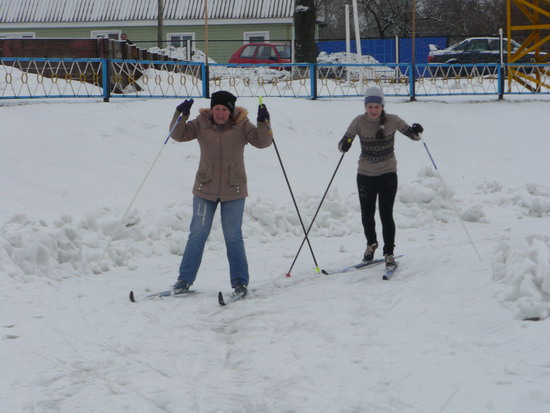 Дубровно, дубровенскій район, погода, лыжня, 2013