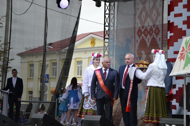 Дубровно, дубровенский, дожинки 2017, награждение победителей