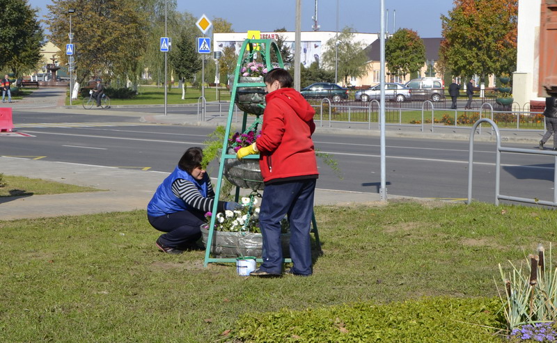 Дубровно, дубровенский, дожинки 2017, подготовка