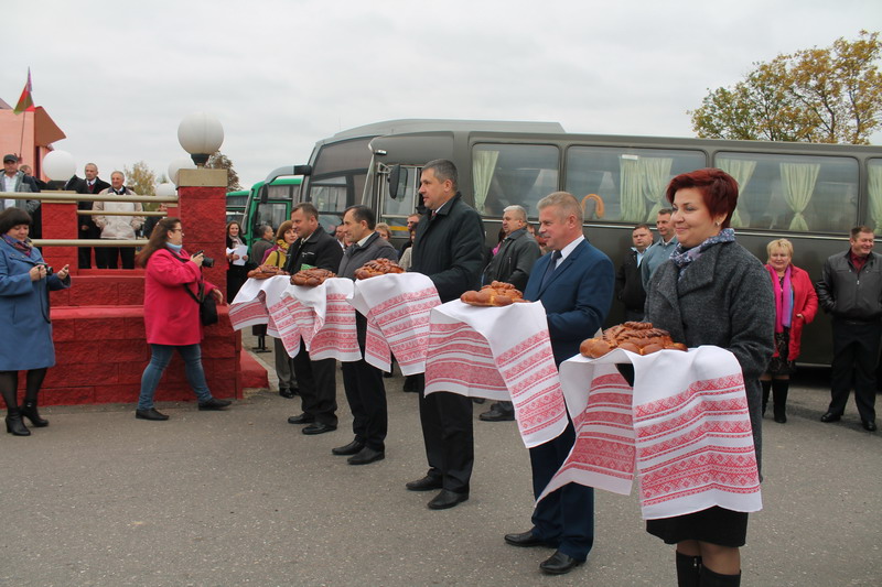 Дубровно, дубровенский, дожинки 2017, встреча