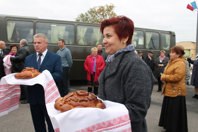 Дубровно, дубровенский, дожинки 2017, встреча