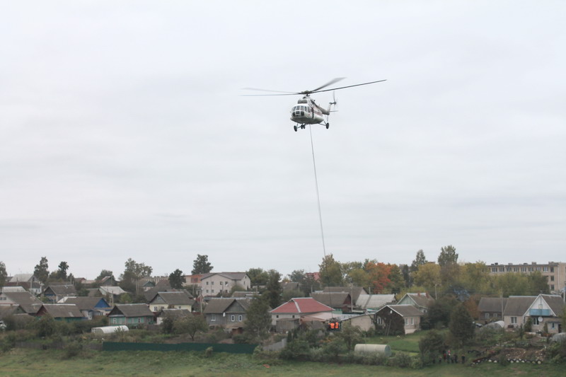 Дубровно, дубровенский ,дожинки ,МЧС, показательные выступления