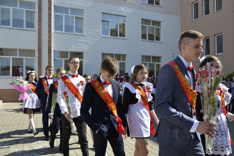 убровно, дубровенский, школа, последний звонок, выпускники, праздник