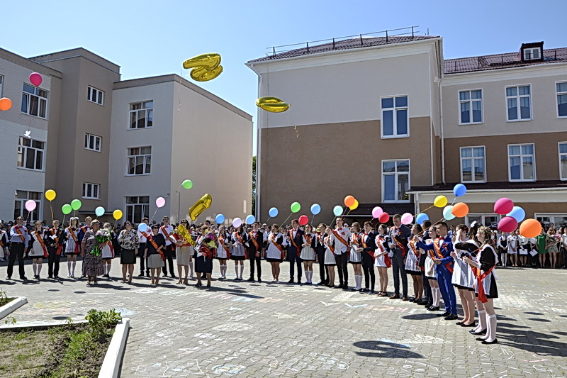 убровно, дубровенский, школа, последний звонок, выпускники, праздник