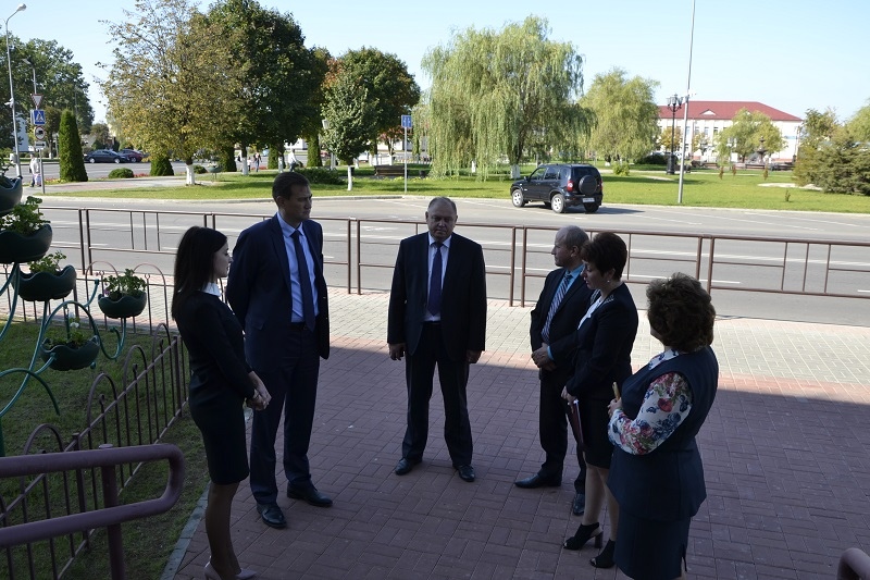 Дубровно, дубровенский, рыженков, визит