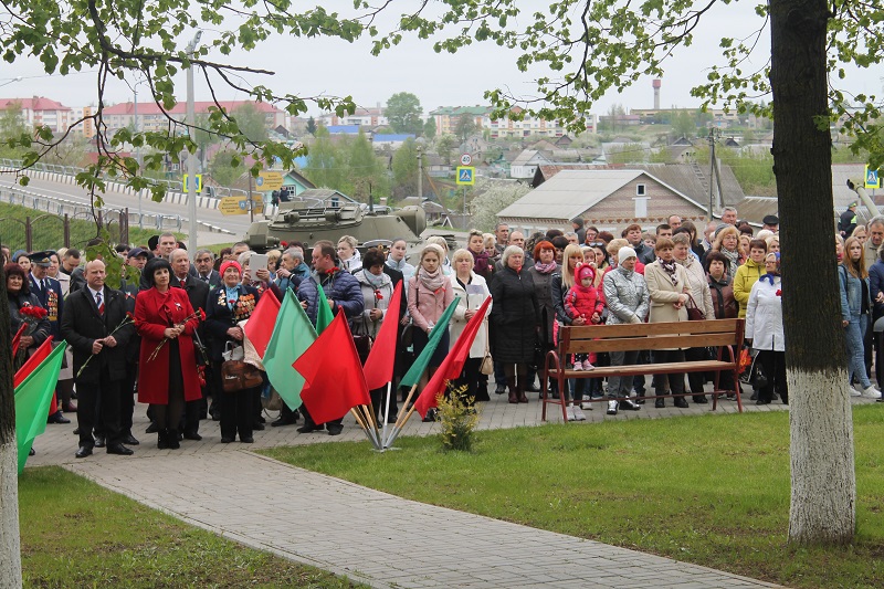 Дубровно, дубровенский, День Победы