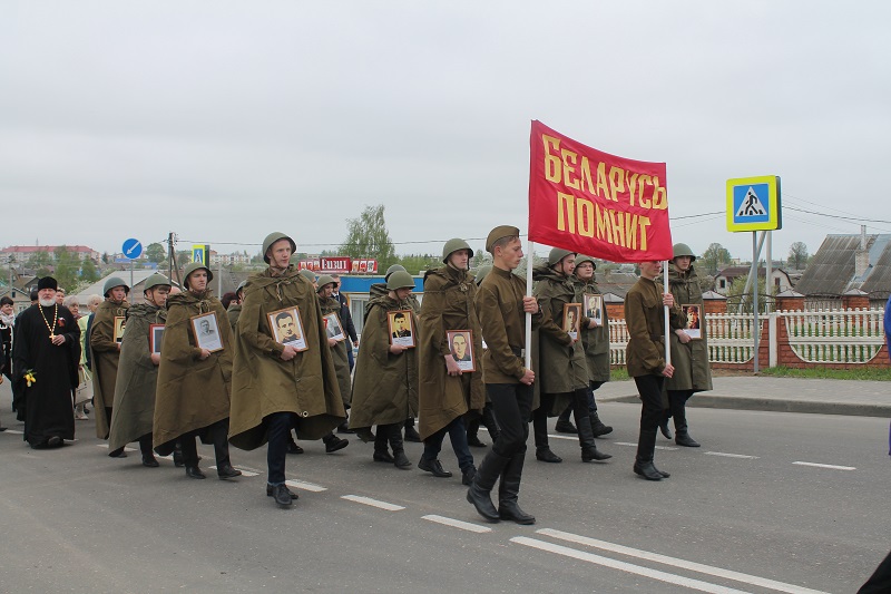 Дубровно, дубровенский, День Победы