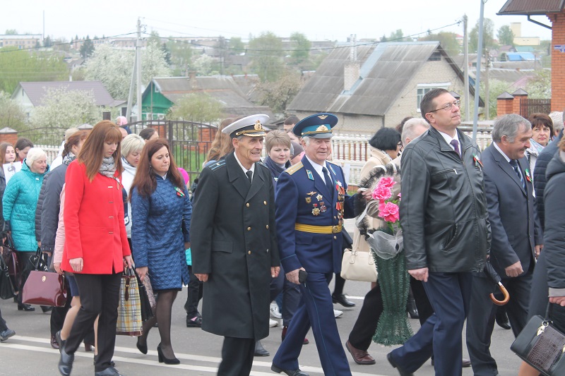 Дубровно, дубровенский, День Победы