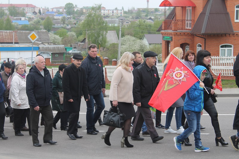 Дубровно, дубровенский, День Победы