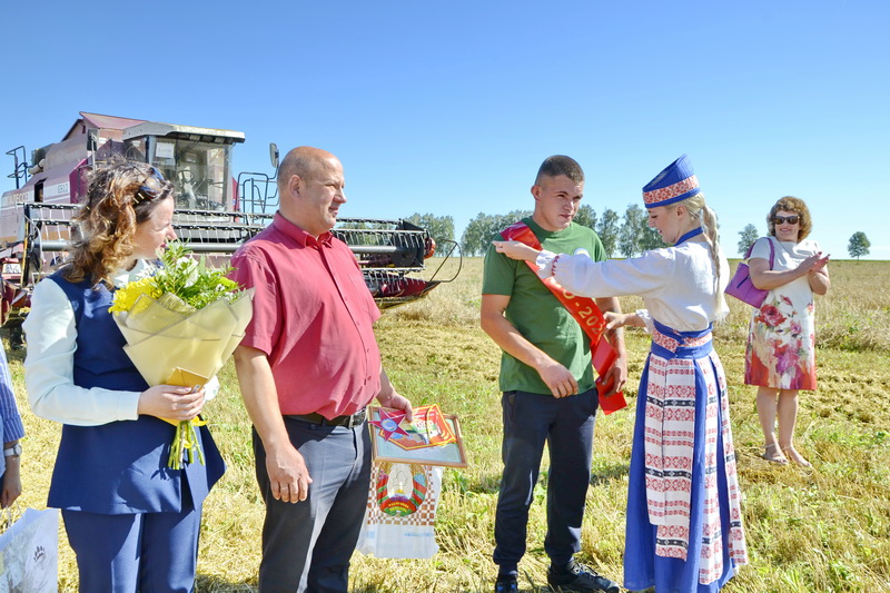 Дубровно, Правда-С, СХФ им. Ю Смирнова, жатва, урожай, награды
