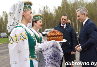 На Дубровенщине встретили делегацию Смоленской области Российской федерации во главе с губернатором