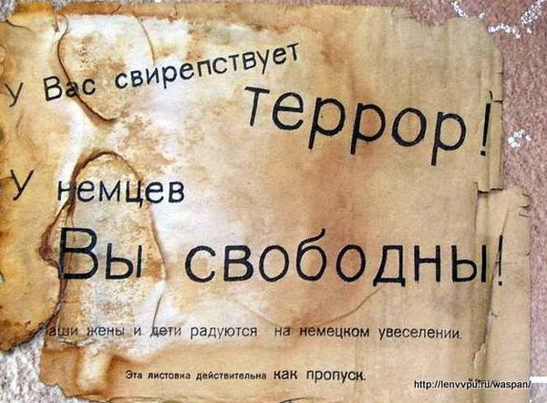 Дубровно, Великая Отечественная война, листовка, фашист, солдат, пропаганда