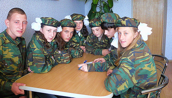 Дубровно, военно-патриотическая игра "Зарница", школьники, дети