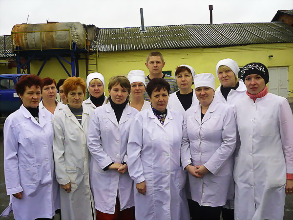 Дубровно, маслодельный цех, молоко, казеин, масло, Польша, Беларусь, коллектив