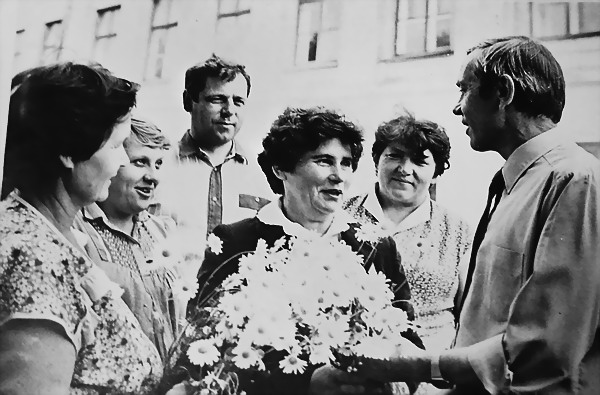 Дубровно, народный учитель СССР, учитель, педагог, школа, детство, Анищенко, СССР, юбилей, день рождения, жизнь