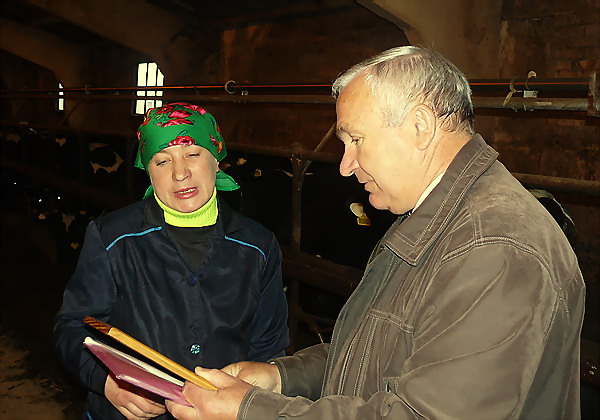 Дубровно, Дубровенский район, Витебская область, сельское хозяйство, ферма, молоко, корова, доярка, оператор, Семенова, серебро