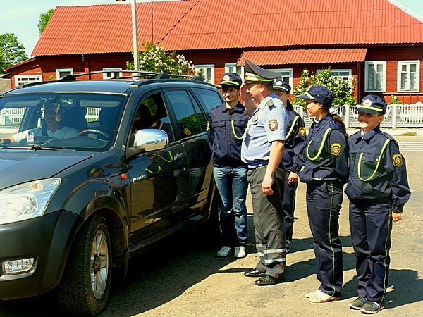 Дубровно, Дубровенский район, дорога, дети, каникулы, внимание дети, гаи, юид, юный инспектор движения, ПДД, ДТП, акция, милиция, школа
