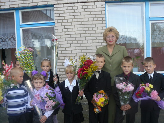 Дубровно,Дубровенский, Сватошицкая школа, дети, сентябрь, учёба