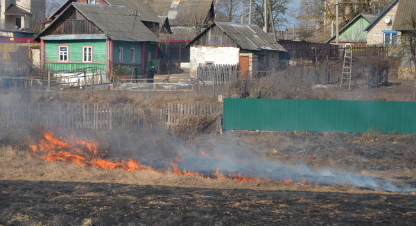 Дубровно,Дубровенский,пожары,весенние палы