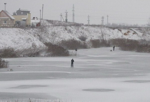 Дубровно, дубровенский, рыбалка, первый лёд