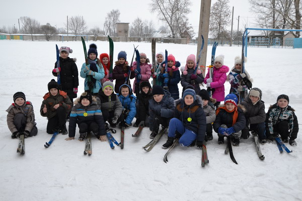 Дубровно, дубровенский, дети, спорт, лыжи, день снега