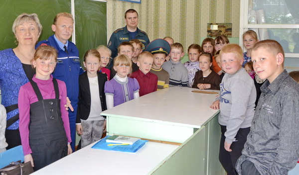 Дубровно, дубровенский, урок безопасности