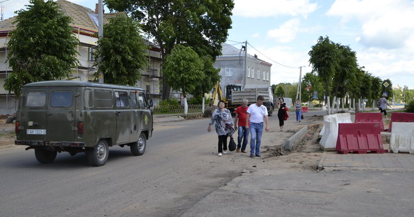 Дубровно, дубровенский, пешеходы