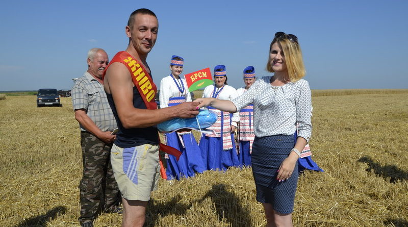 Дубровно, дубровенский, уборочная 2017,