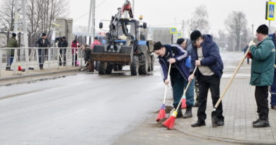 дубровно, субботник, благоустройство, средства
