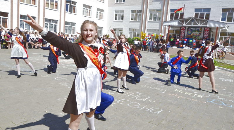Дубровно, дубровенский, школа, последний звонок, выпускники, праздник
