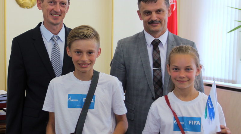 Дубровно, дубровенский, футбол, Министр спорта и туризма
