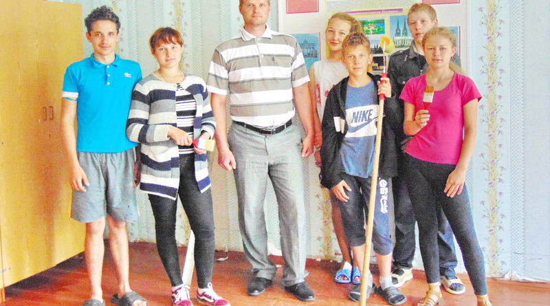 Дубровно, дубровенский, лагерь, подростки, труд
