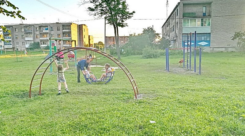Дубровно, дубровенский, реконструкция, площадка