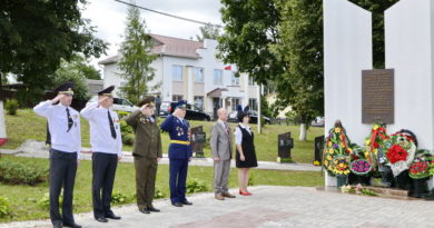 Дубровно, па\мять, день независимости, 75 лет освобождения
