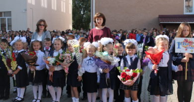 Дубровно,дети, сентябрь первоклассник