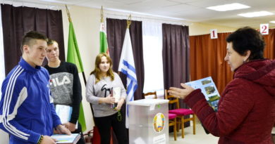 Дубровно,выборы, молодежь