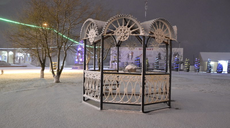 Дубровно, снег, новый год, праздник, пожелания