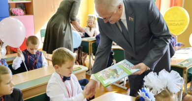 Дубровно, дети, школа, сентябрь,