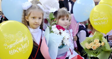 Дуброно, сентябрь, школа, дети, линейки