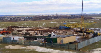 Дубровно, стройка, горгаз