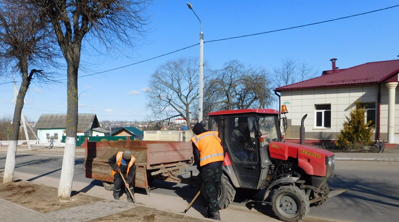 Дубровно, субботник, благоустройство