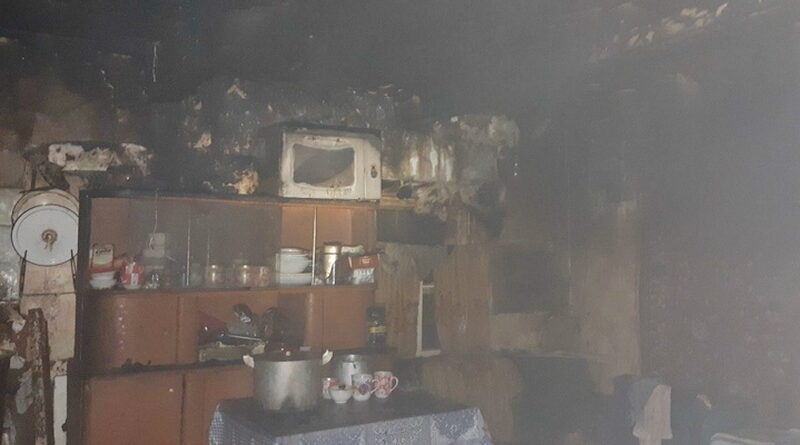 Дубровно,пожар