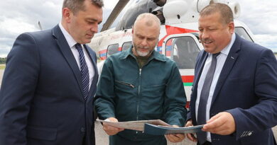 Дубровно, инспекция, вертолет, губернатор