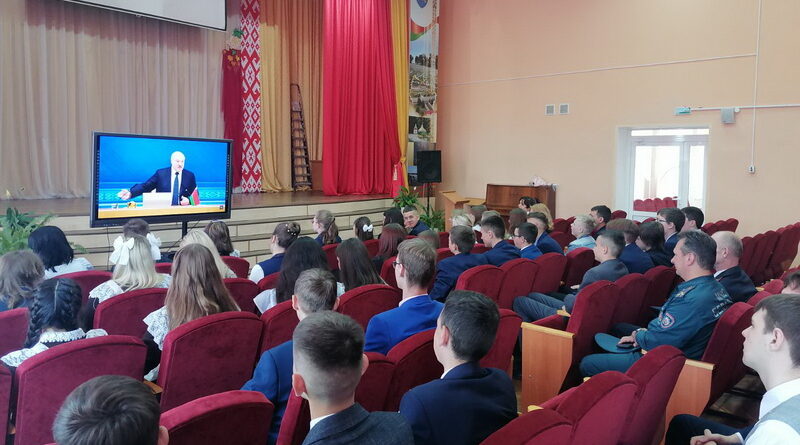 Дубровно, урок от президента