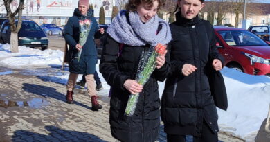 Дубровно, праздник, цветы, март,солнце