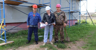 Дубровно, строители, праздник