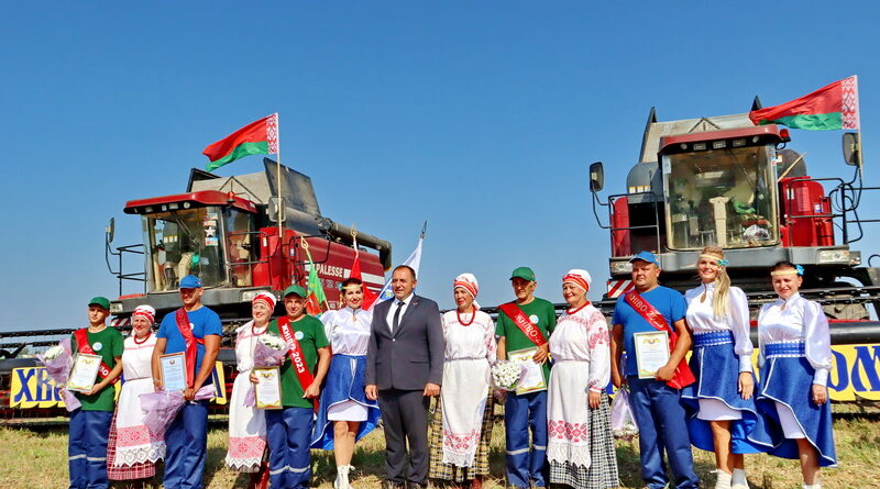 Дубровно,Дубровенский, сергей Бартош, хлеб, урожай