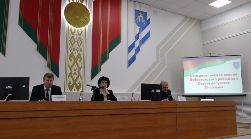 Дубровно, депутаты, планы