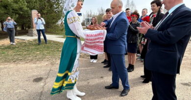 Дубровно, красный, день единства